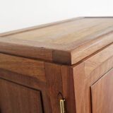 1950s handcrafted cabinet - Solid mahogany wood - Unique piece