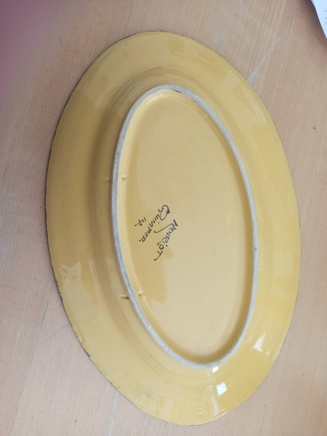 Henriot Quimper dish