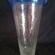 Flared vase with turned neck, h - 30 cm.