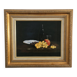 Tableau – Still life on canvas – Signed Hirtz Fr