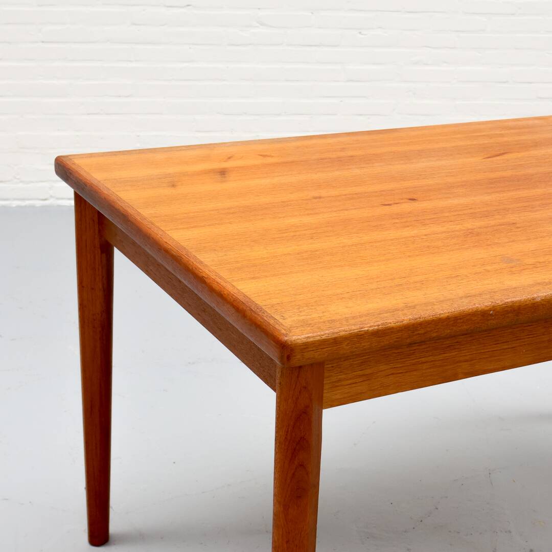 Table à manger extensible en teck danoise par brdr furbo années 1960