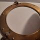 Vintage Hublot mirror in brass 30 cm in diameter
