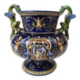 Medici shaped vase in gien earthenware