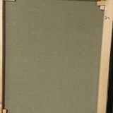 Oil painting on canvas "Still Life with Plate" Franco Prayer (1924) 60x50 cm