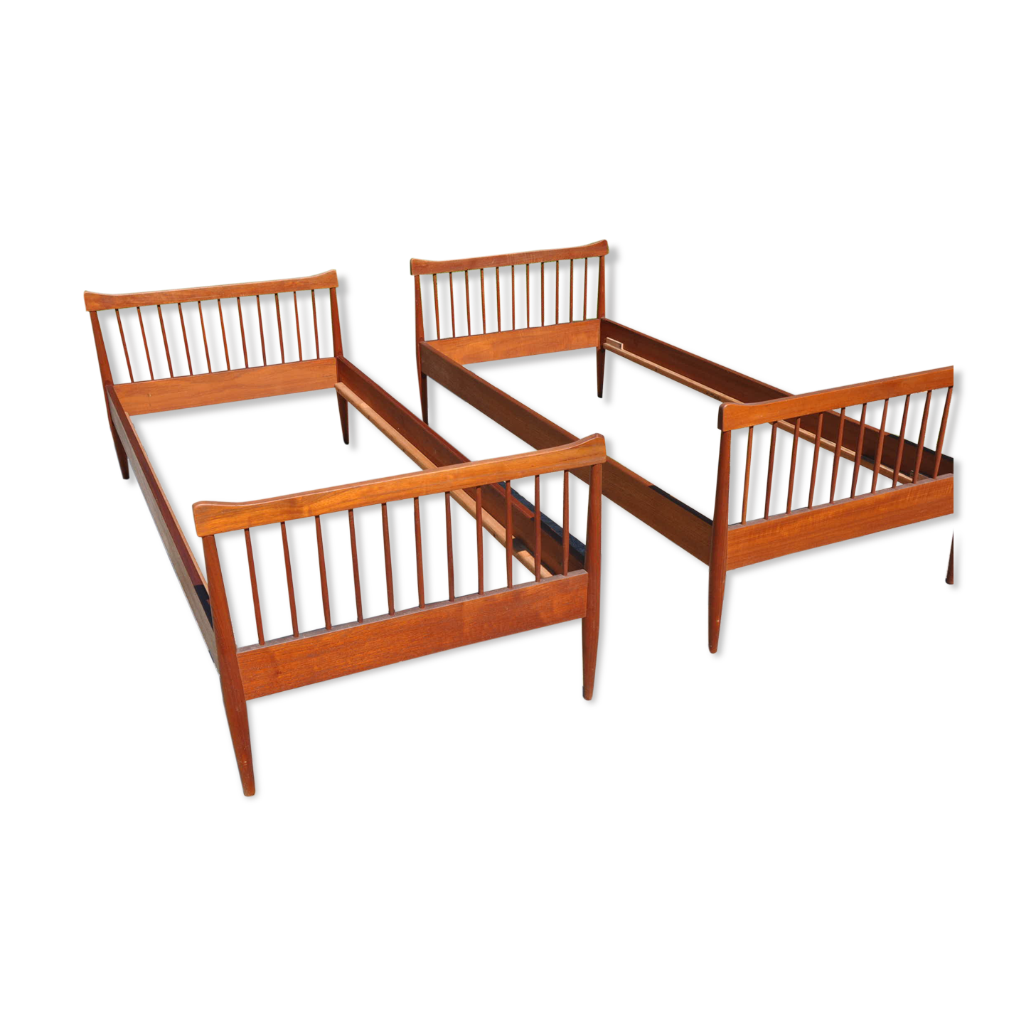 Pair of Scandinavian beds