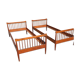 Paire de lits scandinaves