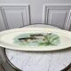 Plat à poisson Gien années 50