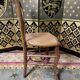 Suite de 4 chaises Louis Philippe en cannage