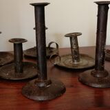 Bougeoirs en fonte