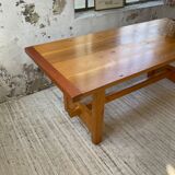 Mountain furniture table in pine 2m