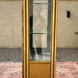 Showcase in gilded wood Louis XVI style