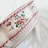Centre de table ou cache-pot ancien en porcelaine, du 18ème siècle