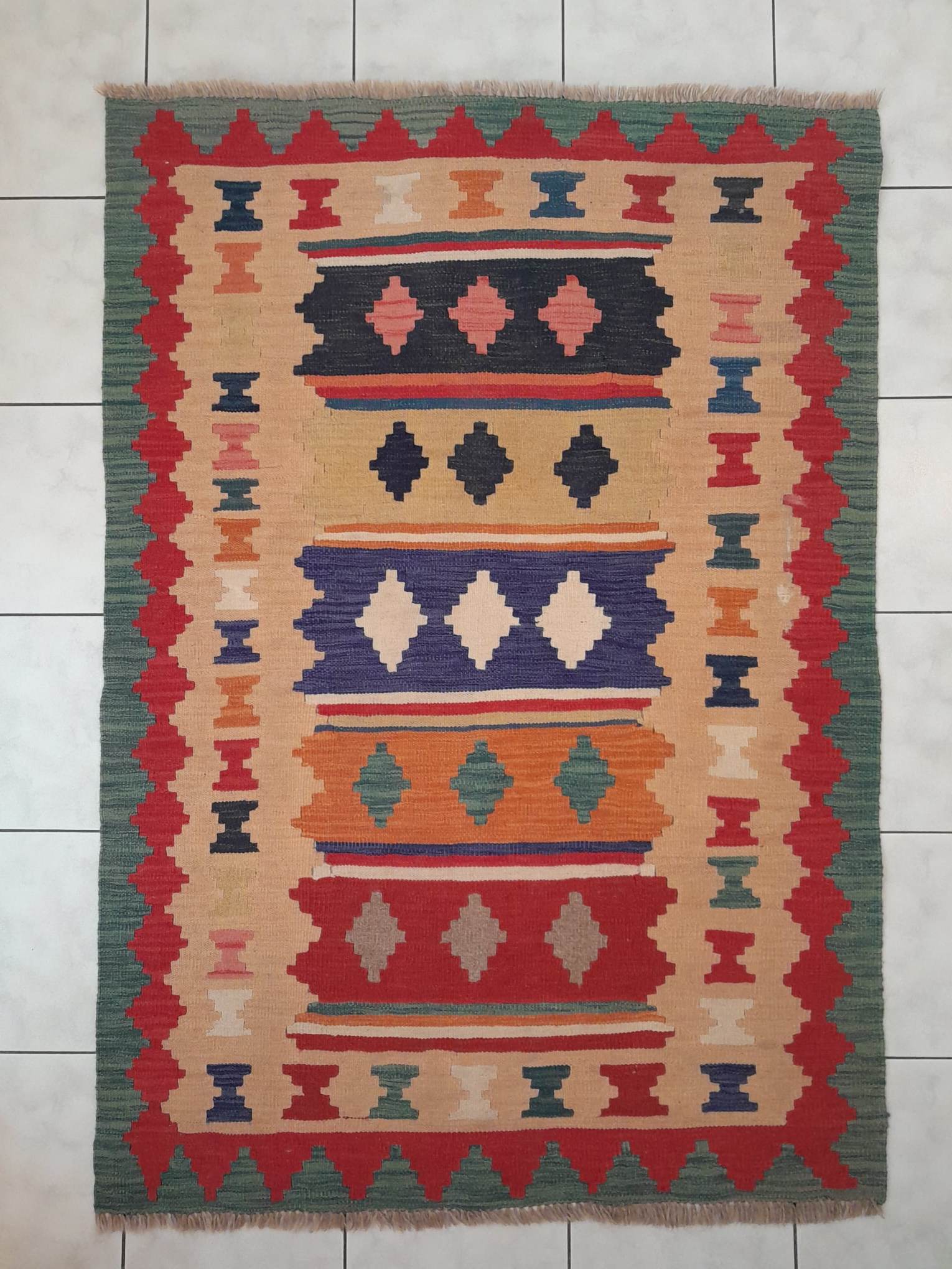 Kilim Qashqaï handmade 172x120cm