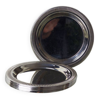 Set of 7 stainless steel dessert cups
