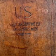 Chaise us militaire pliante