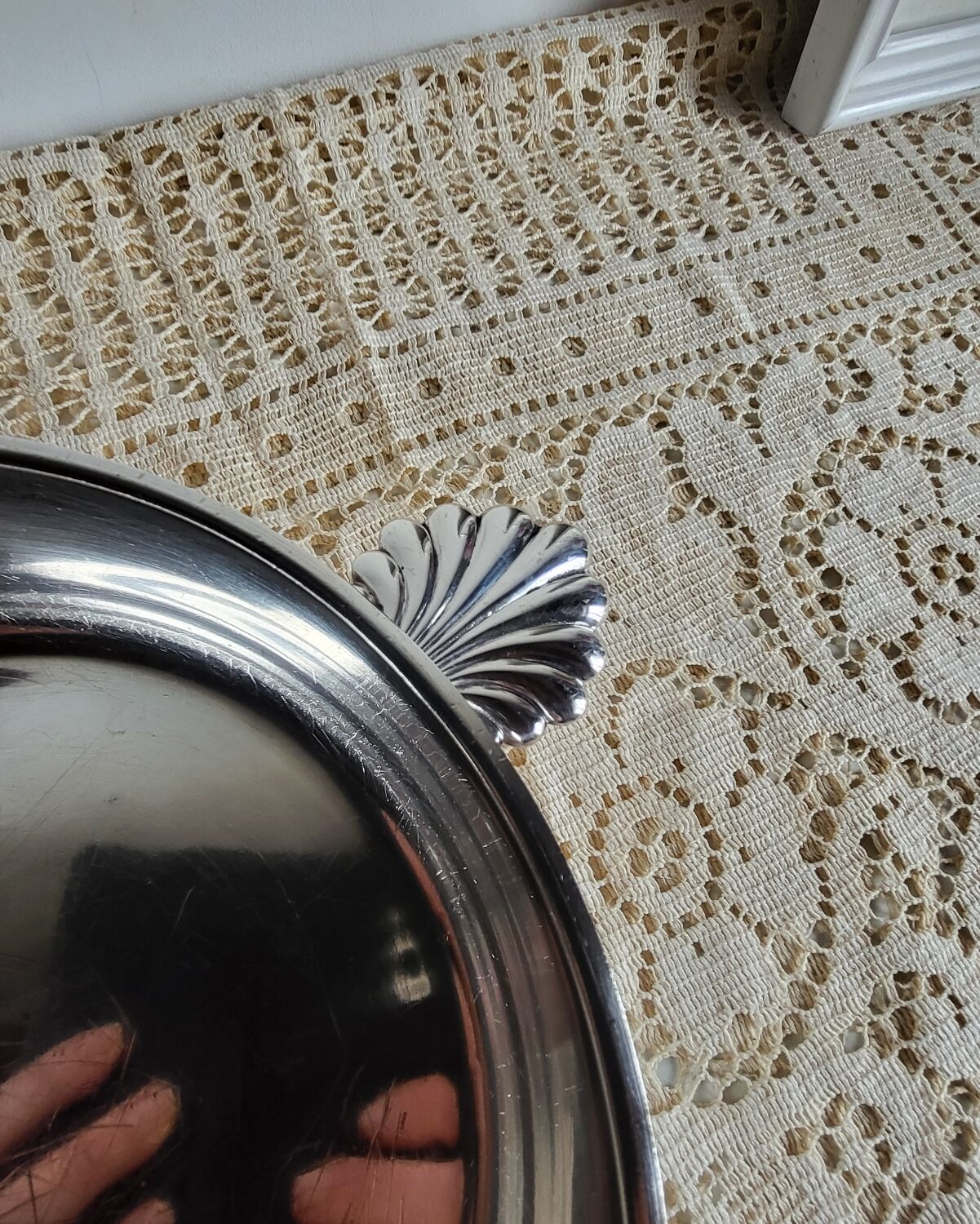 Silver-plated dish Meurgey Paris
