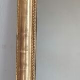 Large golden mirror. 19th