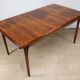 Table de repas scandinave extensible en palissandre, 1960