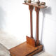 Pèse-personne de médecin en bois ancienne balance de médecin, déco industriel, balance bois