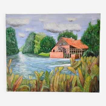 Tableau Le Moulin de Maintenay