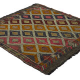 Anatolian handmade kilim rug 175 cm x 162 cm