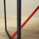 Acacia desk, Italian design, 1980s, production: Italy