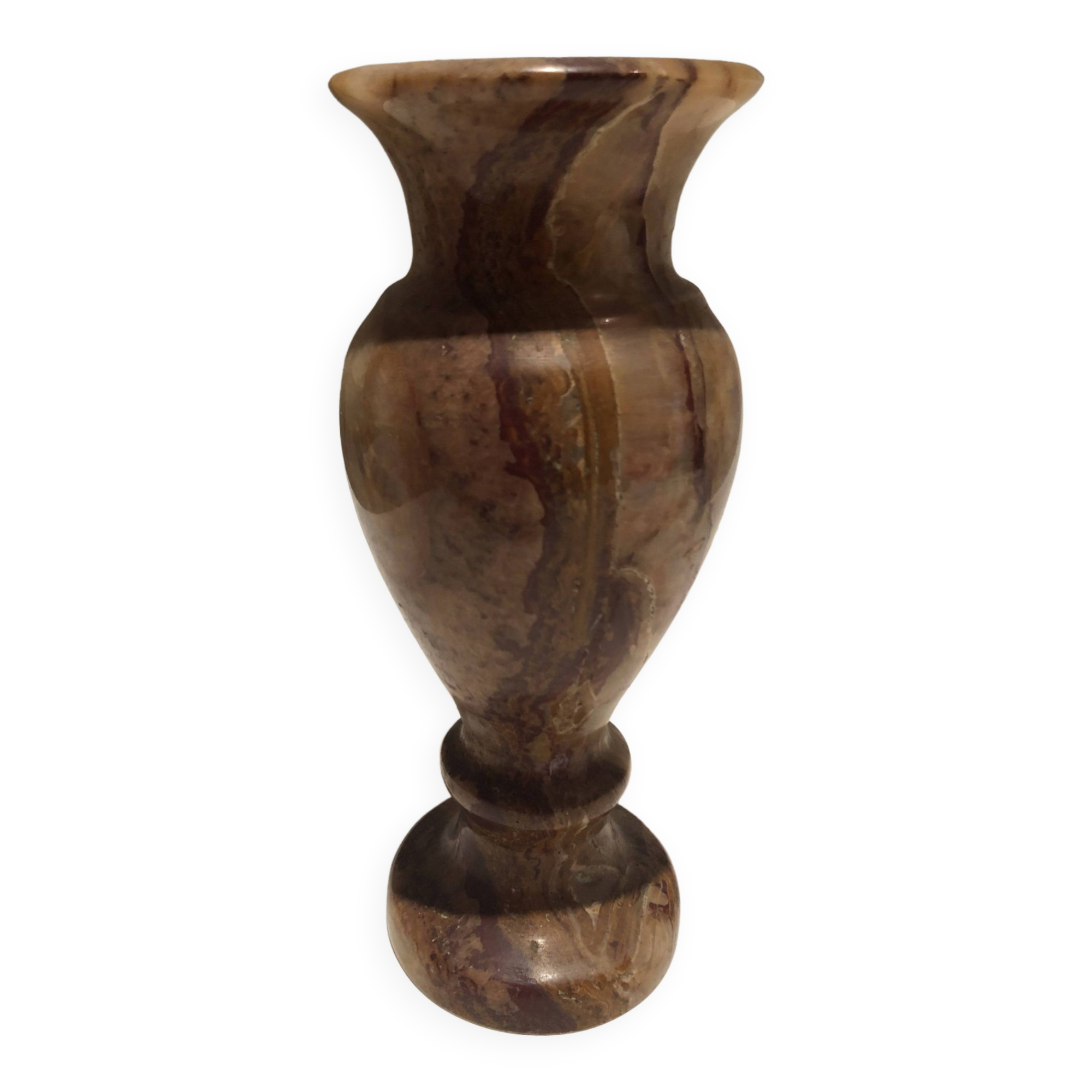 Vintage onyx vase