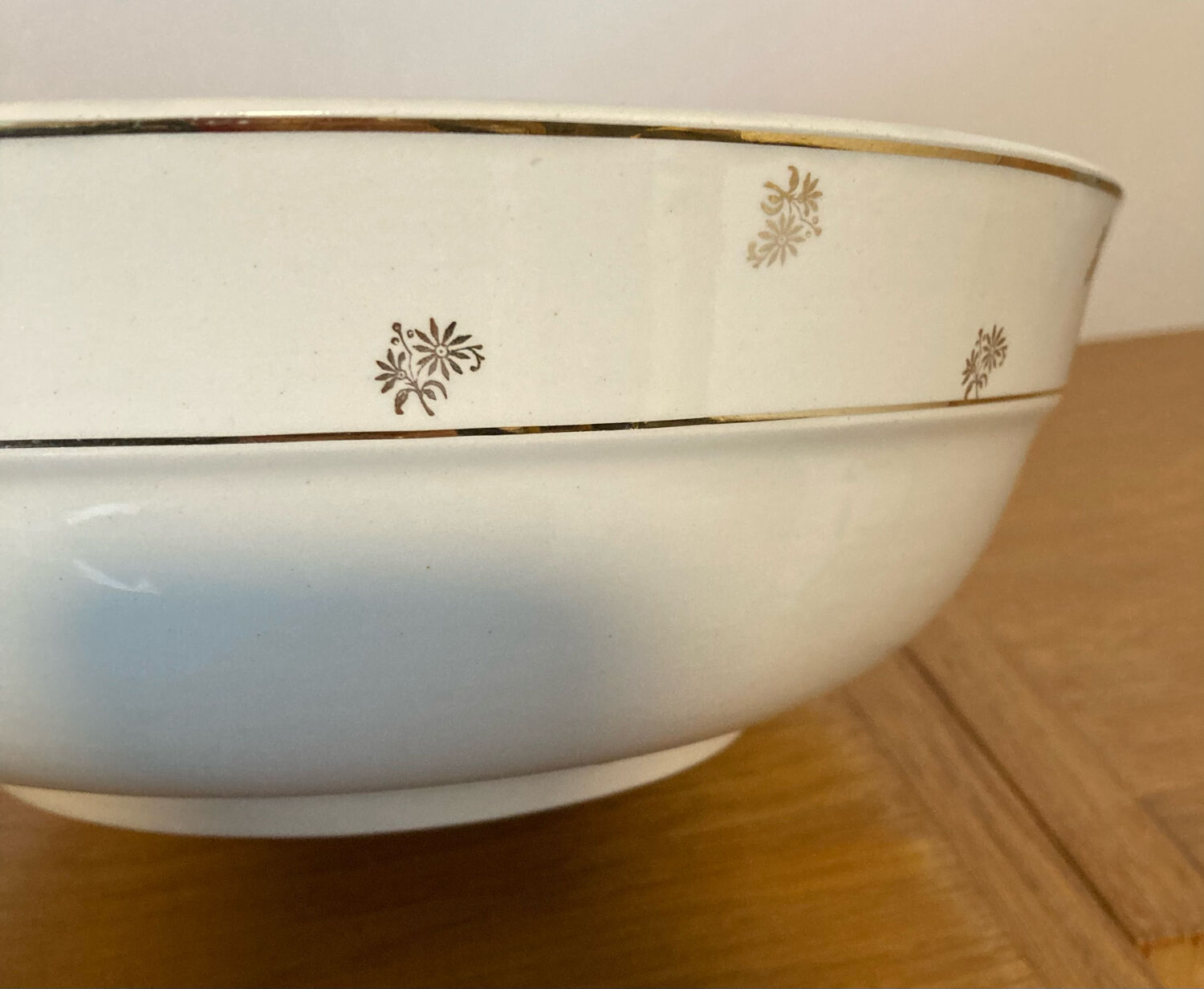 Salad bowl Digoin Sarreguemines model Nico