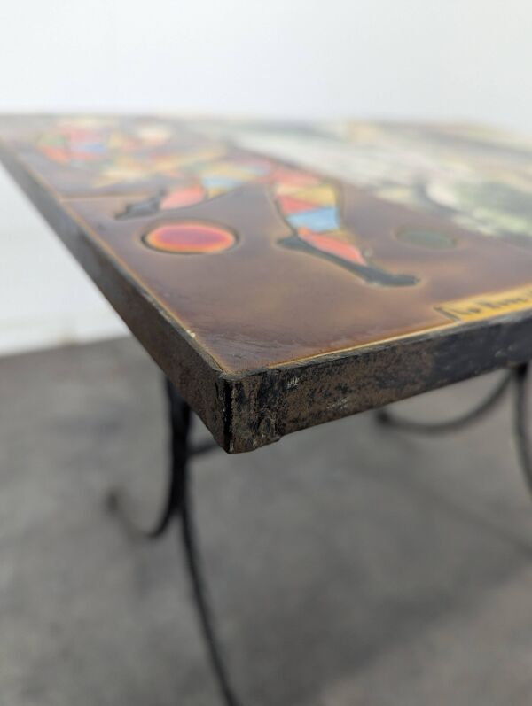 Table basse Arlequin Vallauris