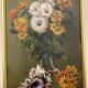 Oil on canvas bouquet