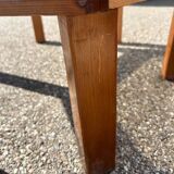 large brutalist coffee table