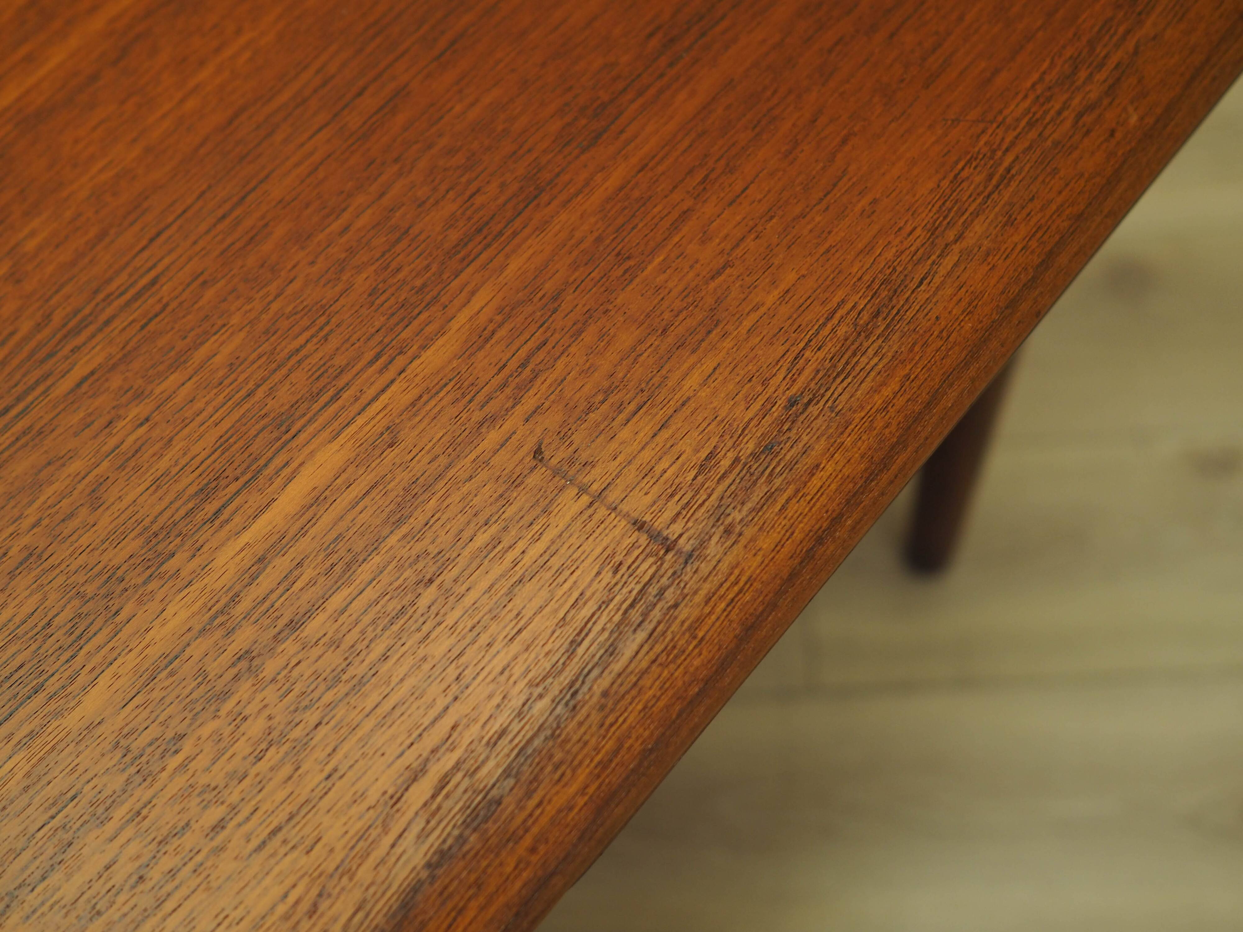 Teak table, Danish design, 1970s, production: Denmark
