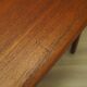 Teak table, Danish design, 1970s, production: Denmark