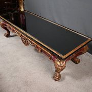 Grande Table Basse Impériale avec plateau de verre, Chine – XXe
