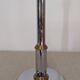 Hollywood Regency lamp base in chrome brass, France circa 1970.