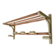 Vintage 60s wall coat rack