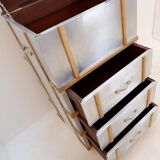 Aluminum chest of drawers - "Trunk"