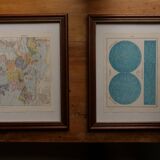 Original lithograph on trees (2)
