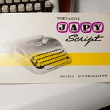 Japy Script typewriter 1960