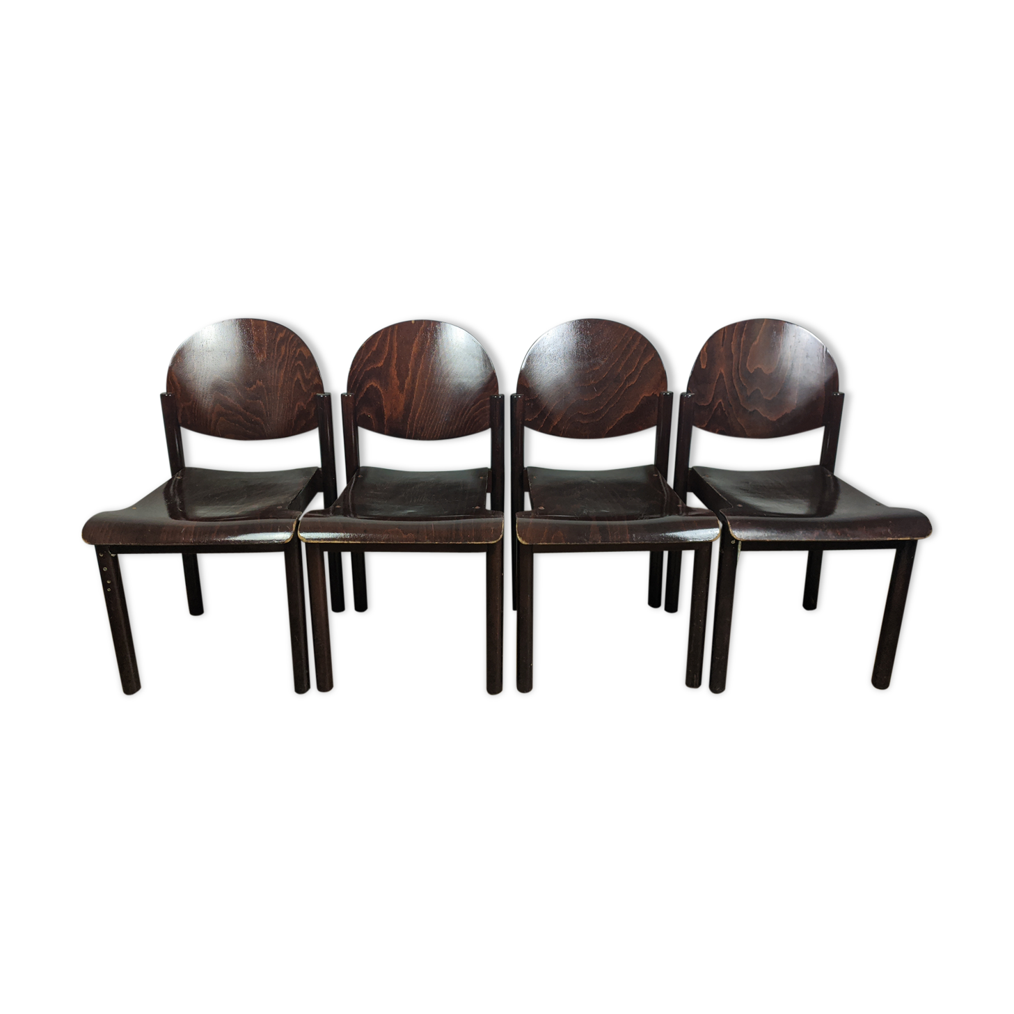 Set of 4 Baumann chairs