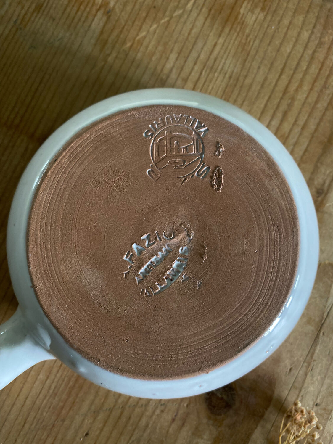 Fazio Vallauris frying pan ashtray