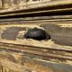 Large two-body sideboard Louis Philippe – blue beige patina