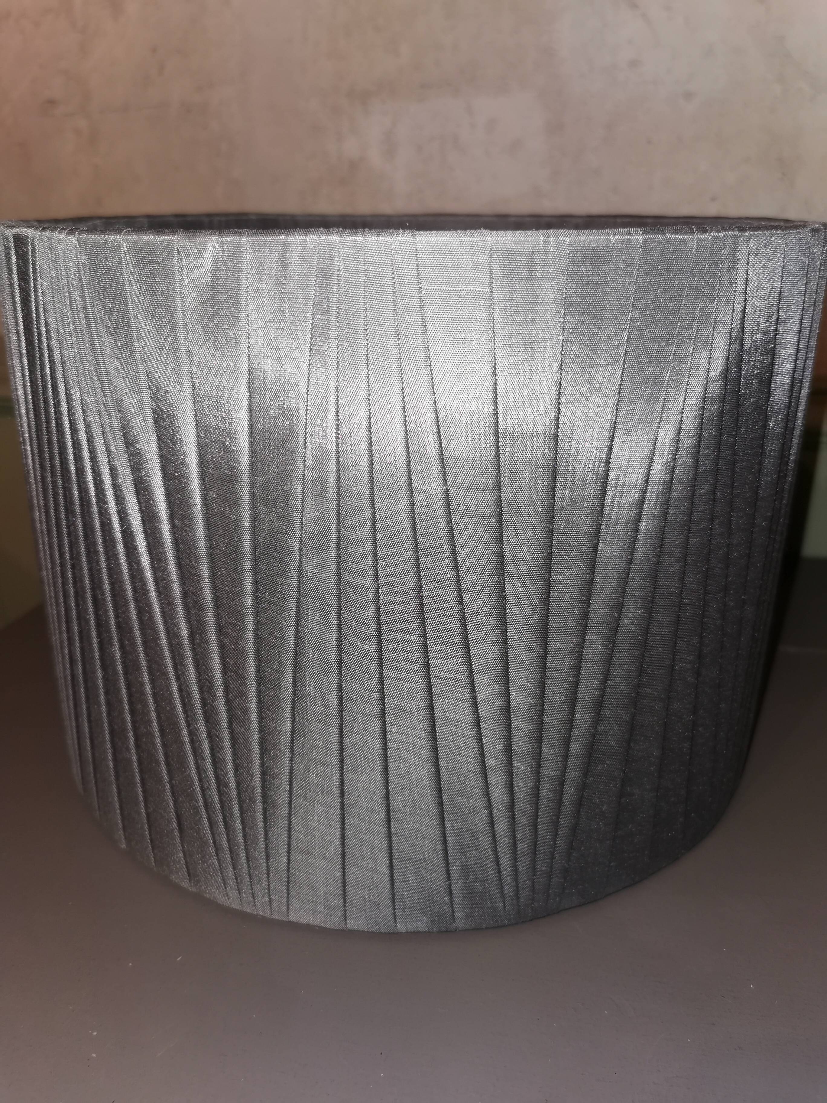 Pair of vintage duck blue lamps