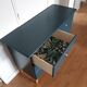 Commode scandinave bleu ganne