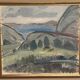 Original Swedish Oil on Canvas – “Landscape” by Sven Engblom – Signed