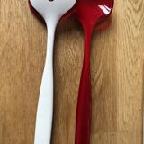 Two-tone salad servers by Guzzini.Italy