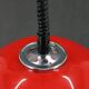 1970s Harvey Guzzini Red Pendant Light for Meblo, Italy