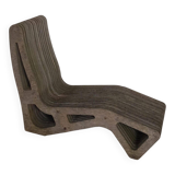 Italian Outdoor Lounge Chair, 80s