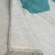 Handmade pure wool rug, size 100 x 200 cm