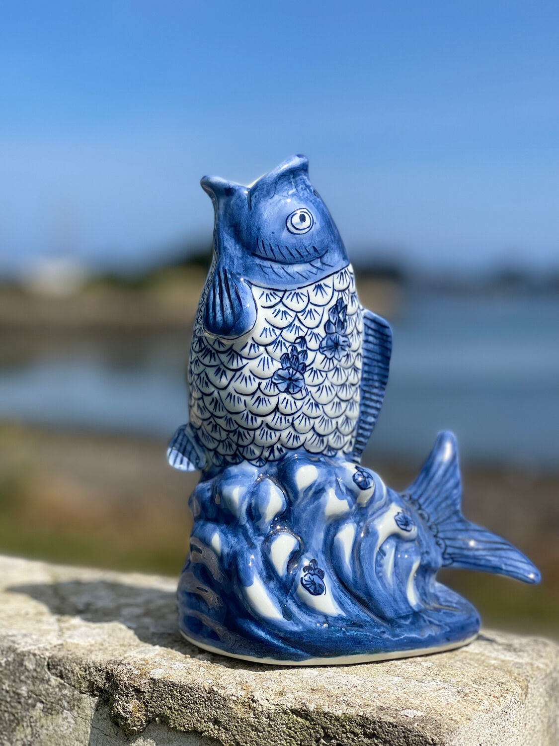 Duo of vases in antique slip